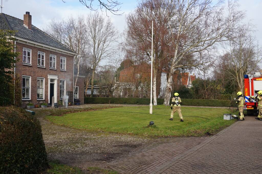 Schoorsteenbrand snel onder controle