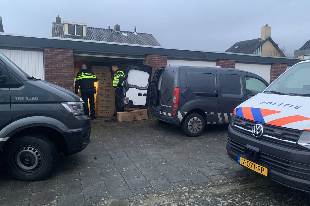 Grote partij illegaal vuurwerk aangetroffen