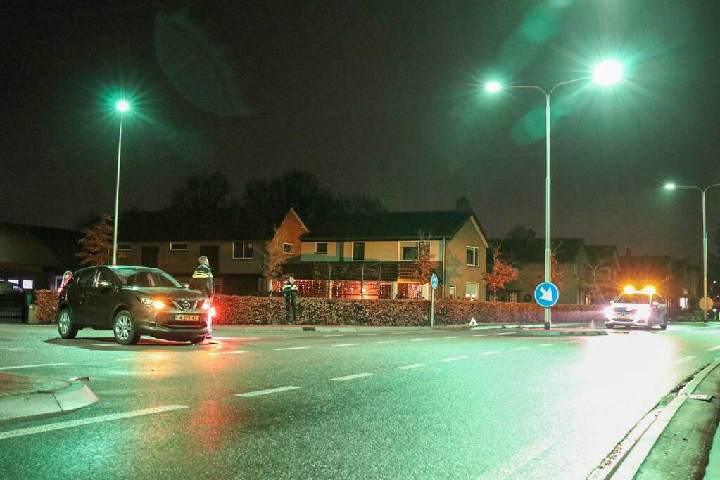 Auto beschadigd na aanrijding