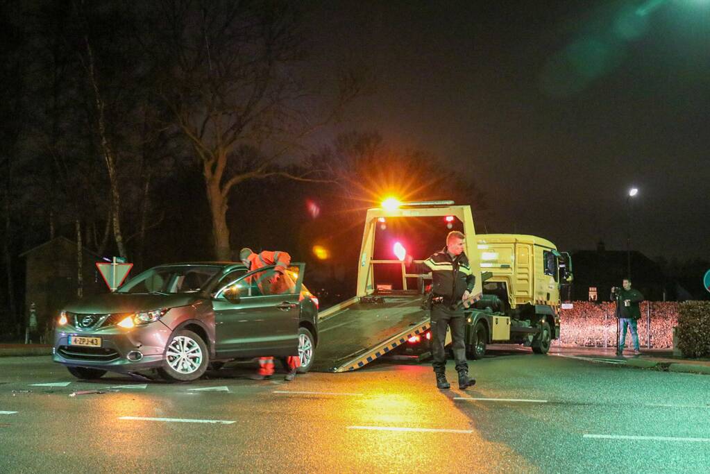 Auto beschadigd na aanrijding