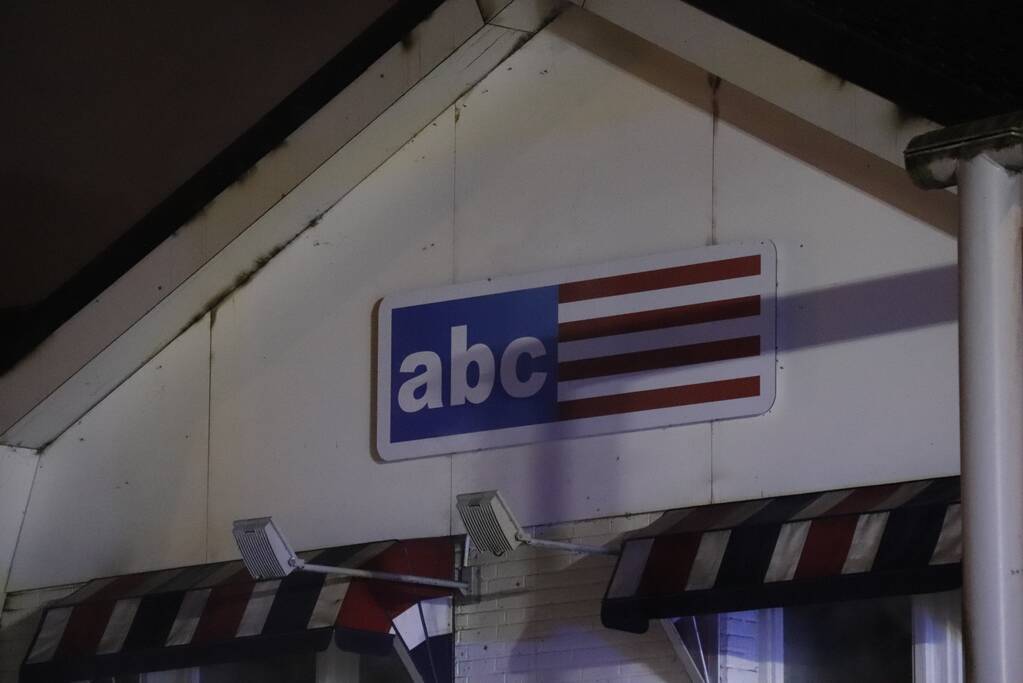 Uitslaande brand bij restaurant ABC