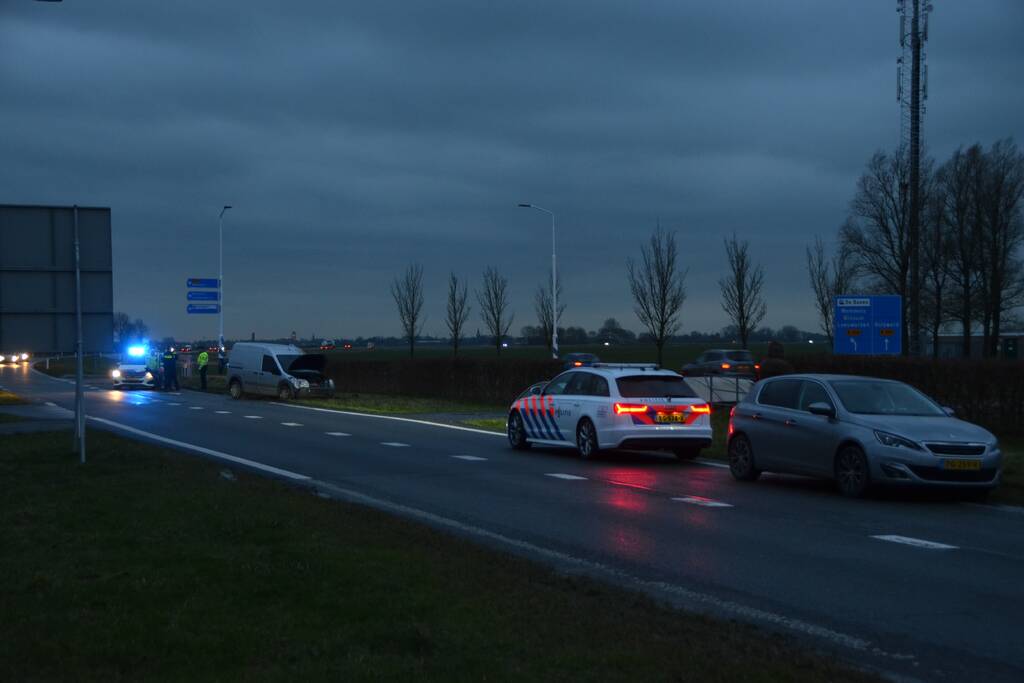 Aanrijding tussen meerdere voertuigen