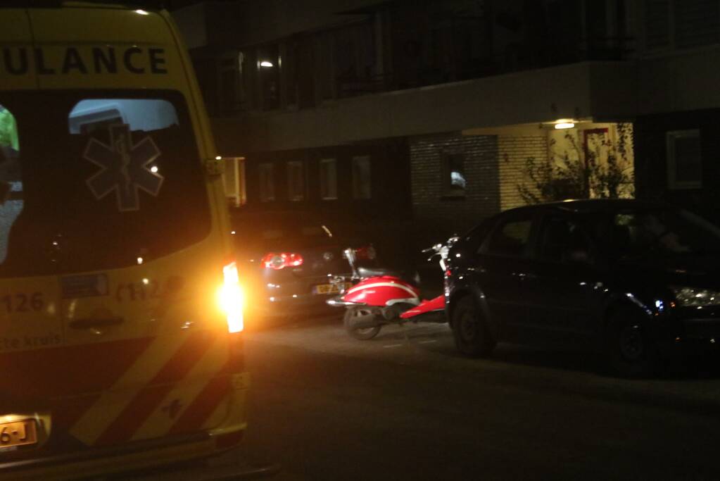 Scooterrijder gewond na aanrijding