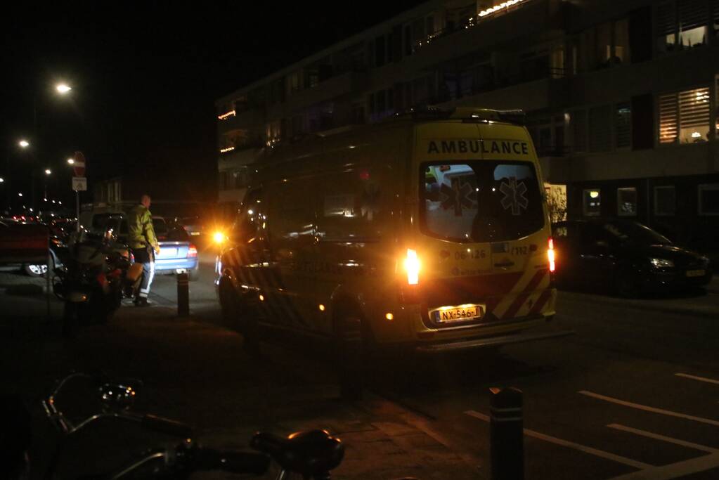 Scooterrijder gewond na aanrijding