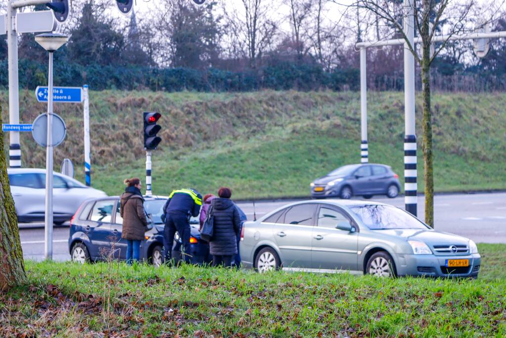 Schade bij kop-staartbotsing industrieterrein Calveen