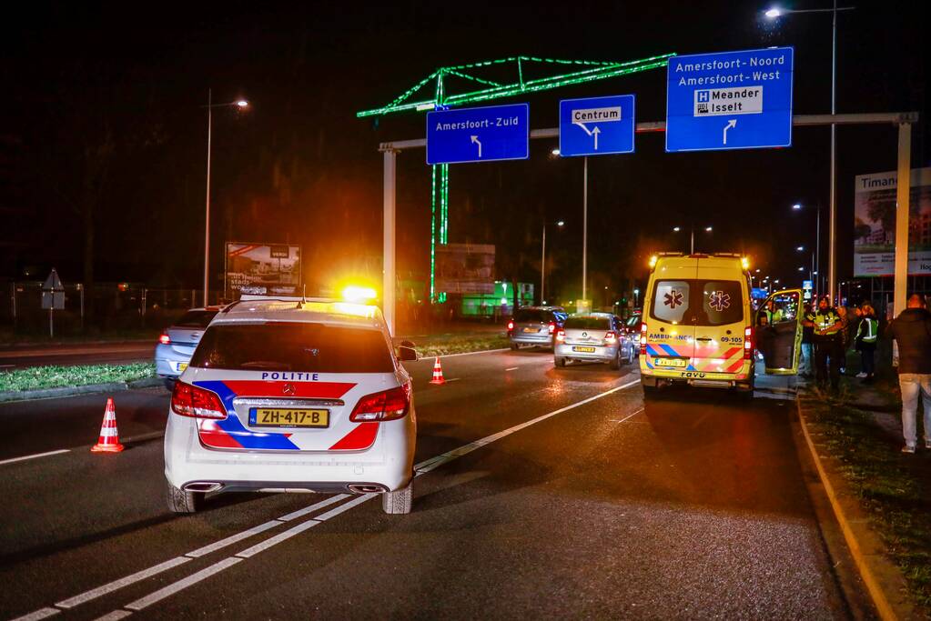 Drie auto's betrokken bij kop-staat aanrijding