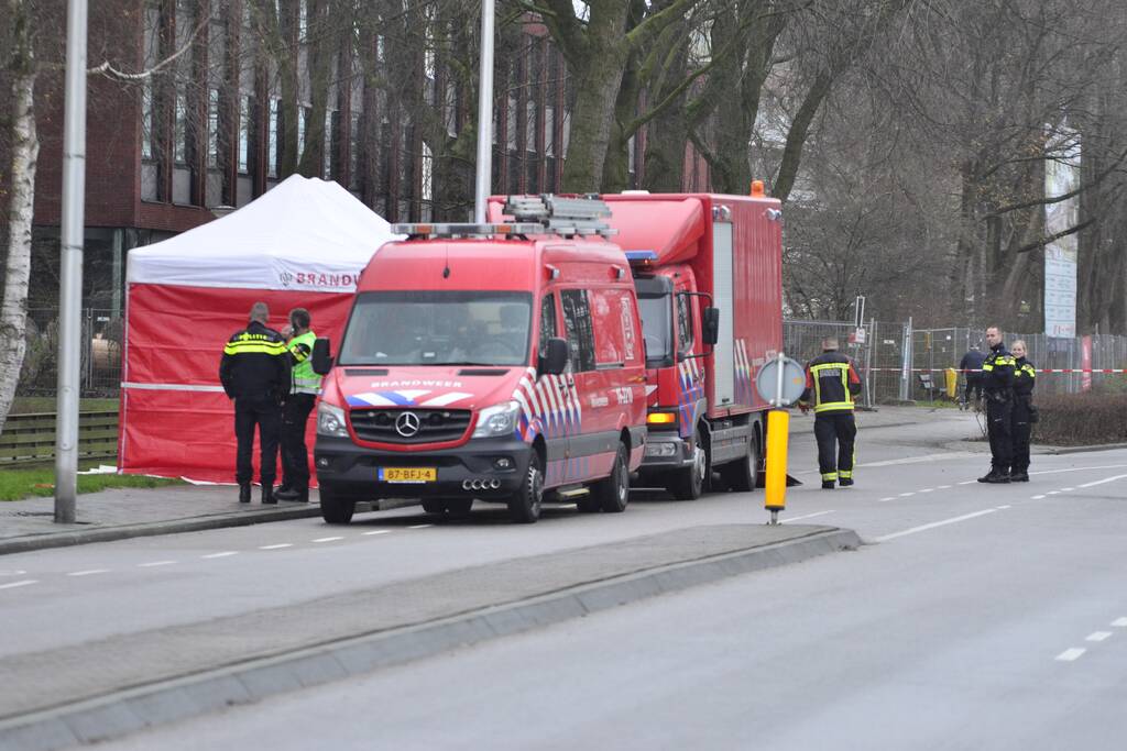 Overleden persoon gevonden in sloot