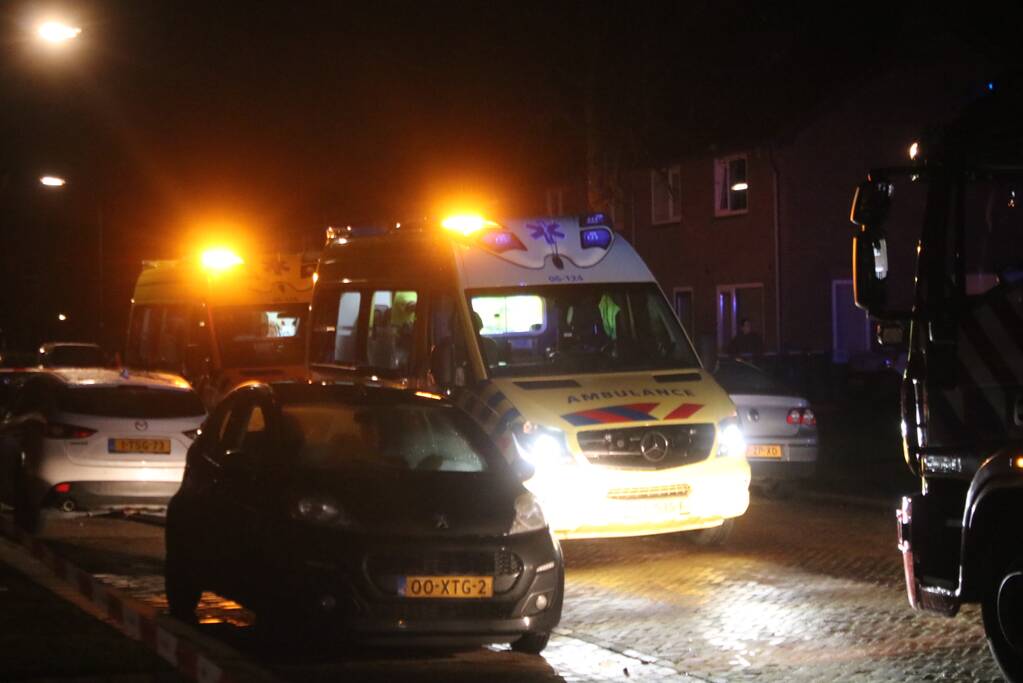Veel rook bij brand in woning