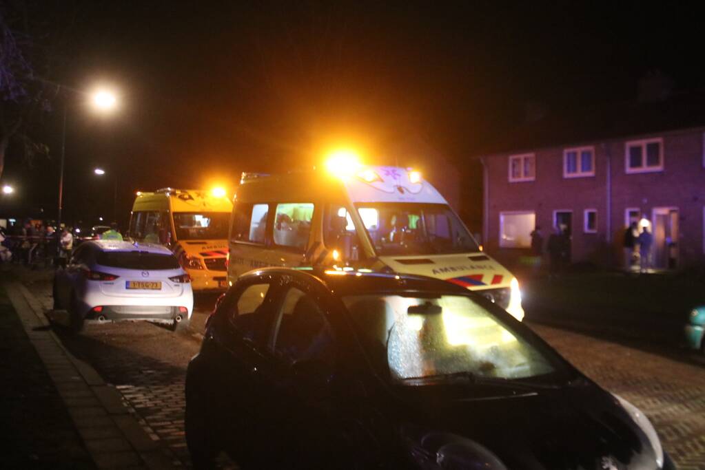 Veel rook bij brand in woning