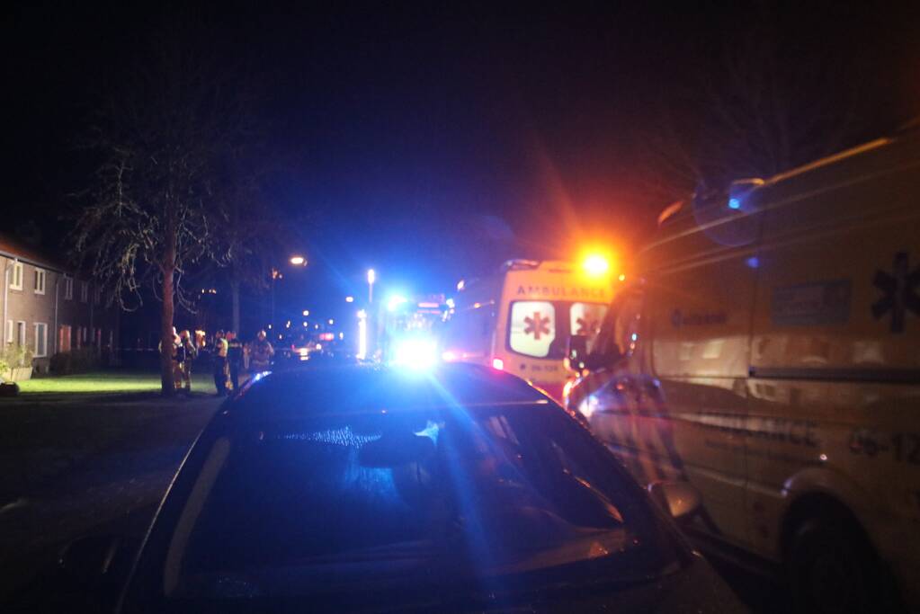 Veel rook bij brand in woning