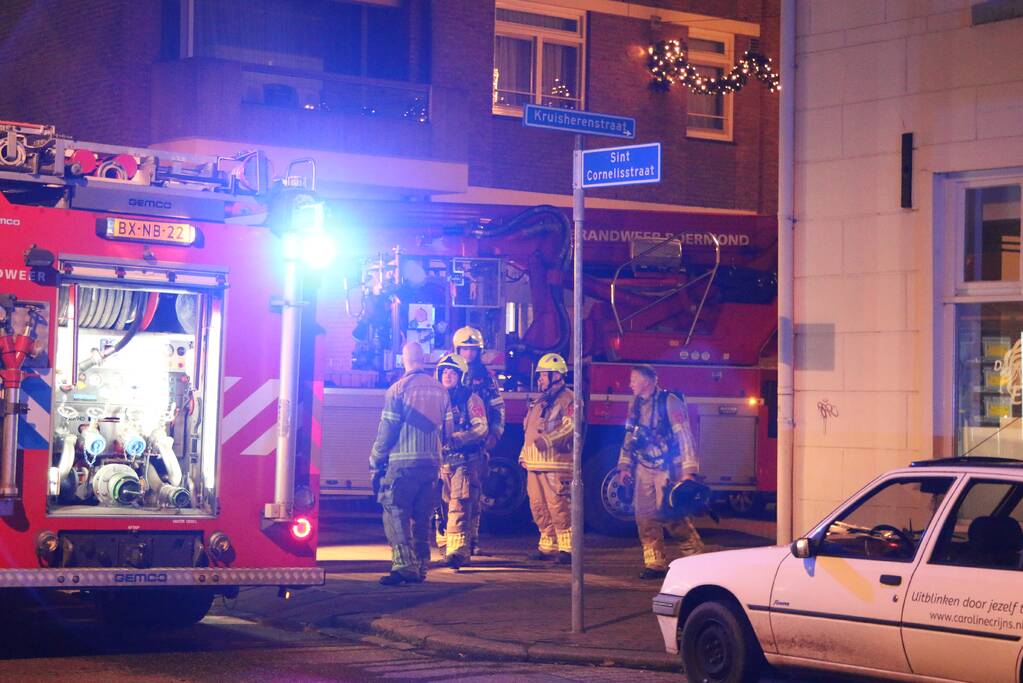 Vechtpartij tijdens brand in pand met kamerverhuur