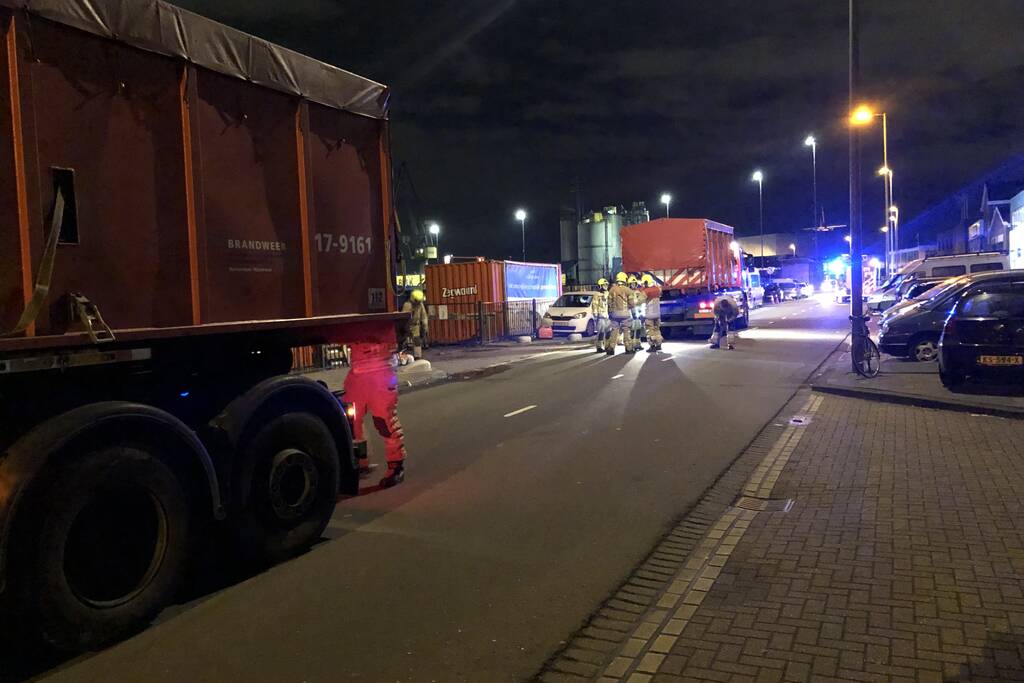 Grote brand bij farmaceutisch fabriek Maripharm