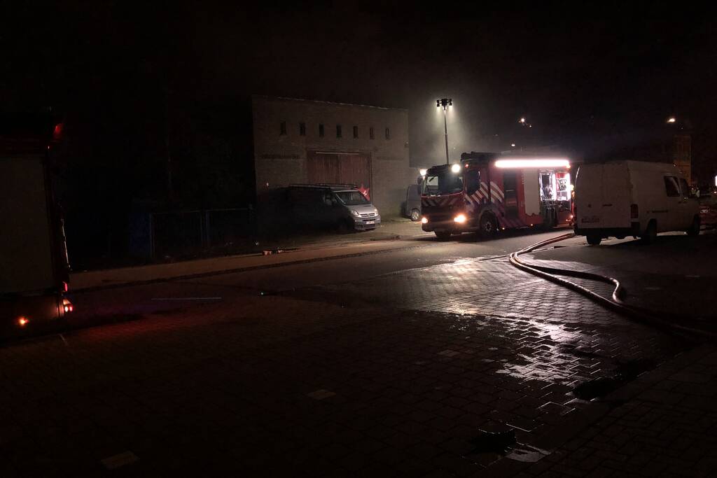 Grote brand bij farmaceutisch fabriek Maripharm
