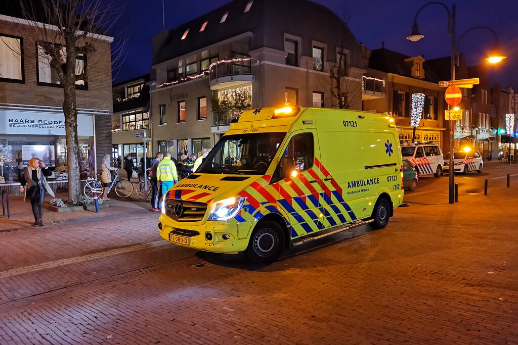 Fietser gewond na aanrijding met auto