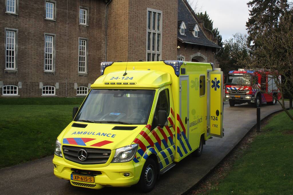 Gewonde bij val van trap met gasfles