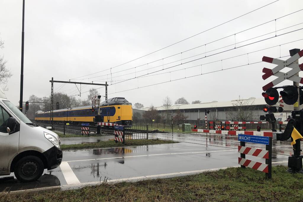 Verkeerschaos door gestrande trein
