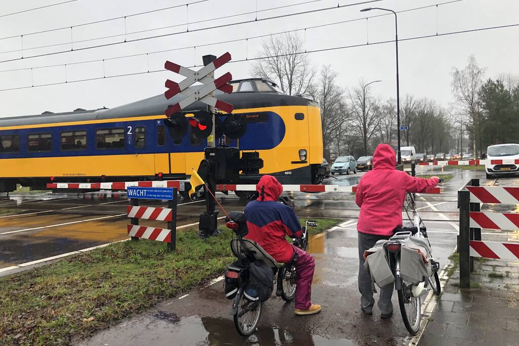 Verkeerschaos door gestrande trein