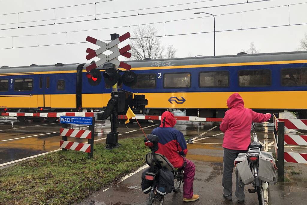Verkeerschaos door gestrande trein
