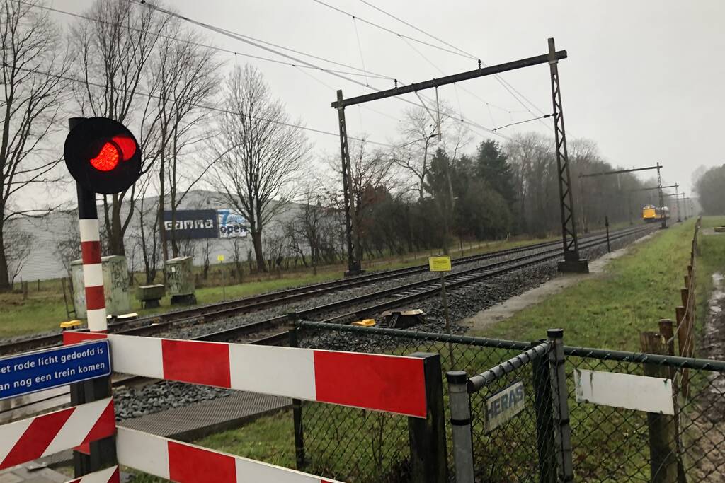 Verkeerschaos door gestrande trein