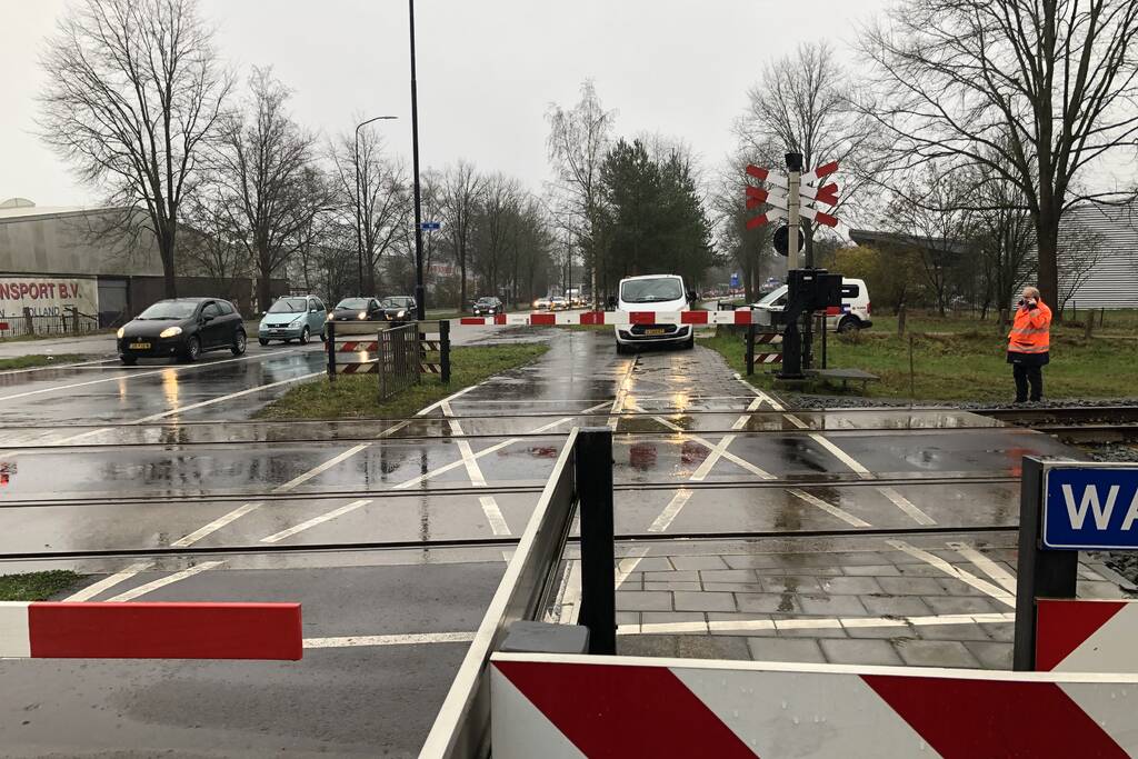 Verkeerschaos door gestrande trein