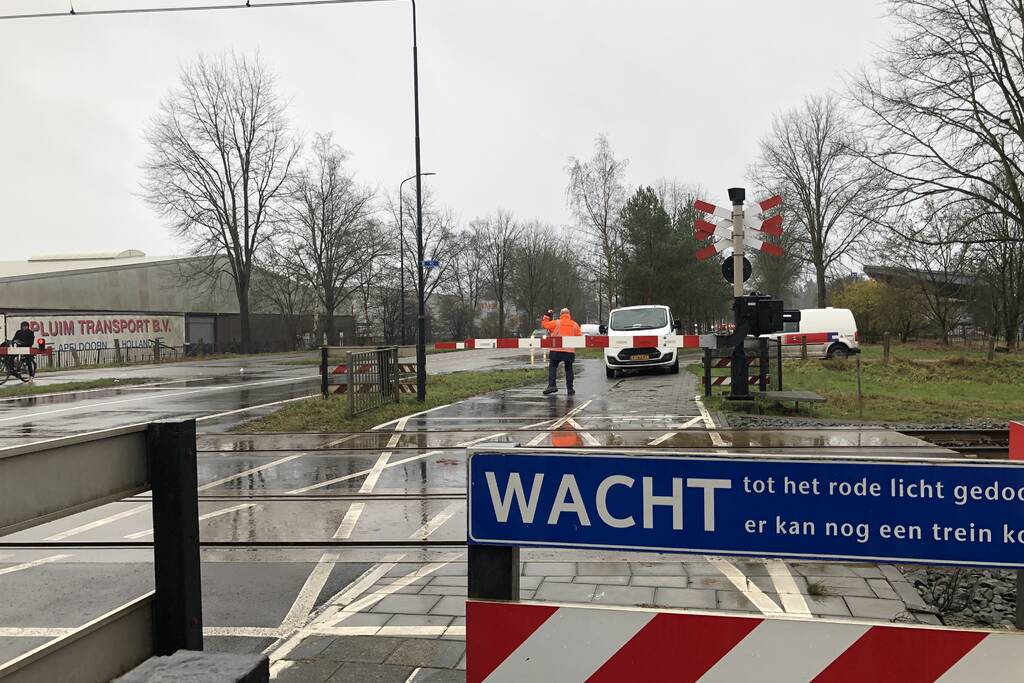 Verkeerschaos door gestrande trein