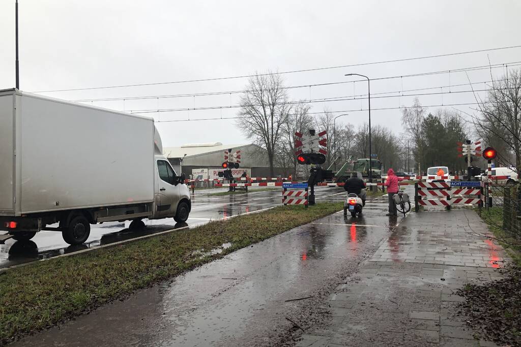 Verkeerschaos door gestrande trein