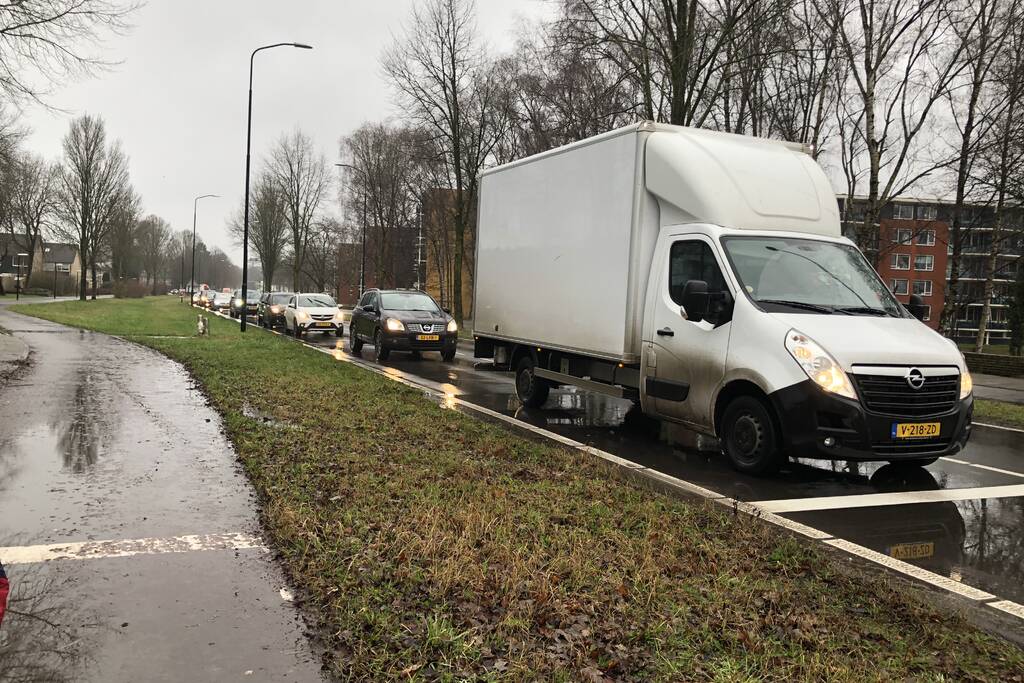 Verkeerschaos door gestrande trein