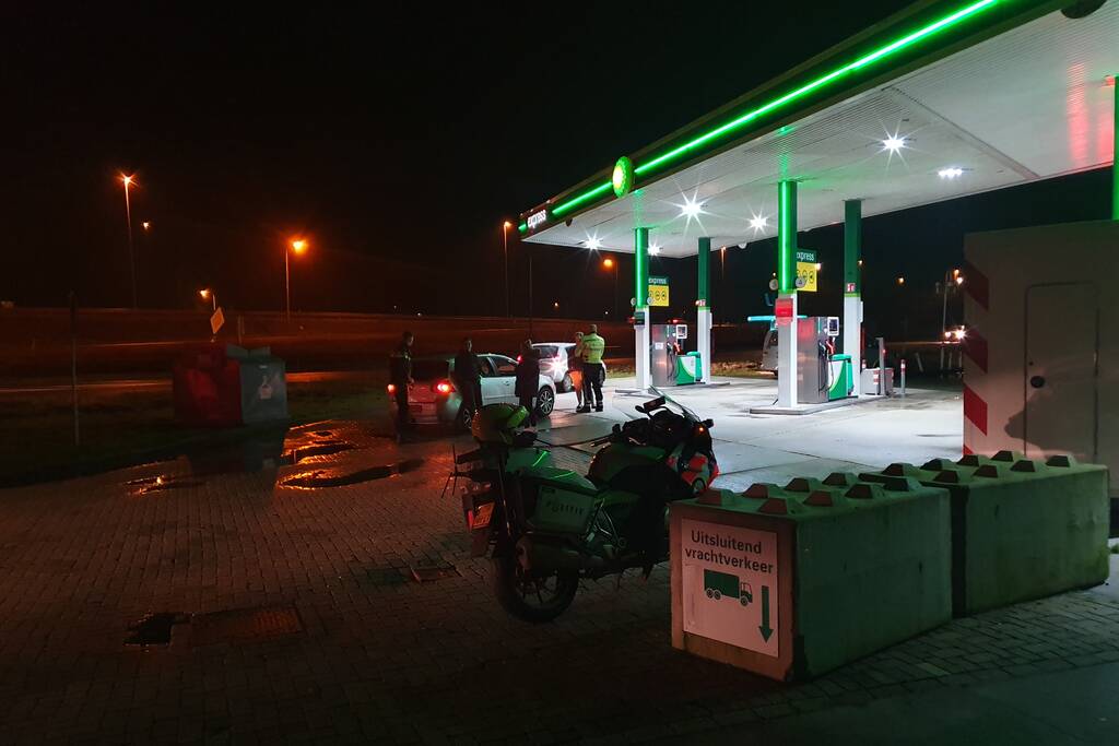 Persoon aangehouden na verkeersconflict