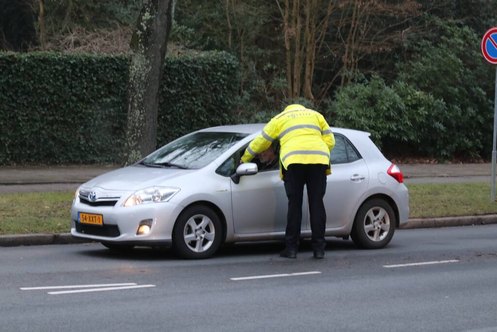 Alcoholcontrole op rotonde
