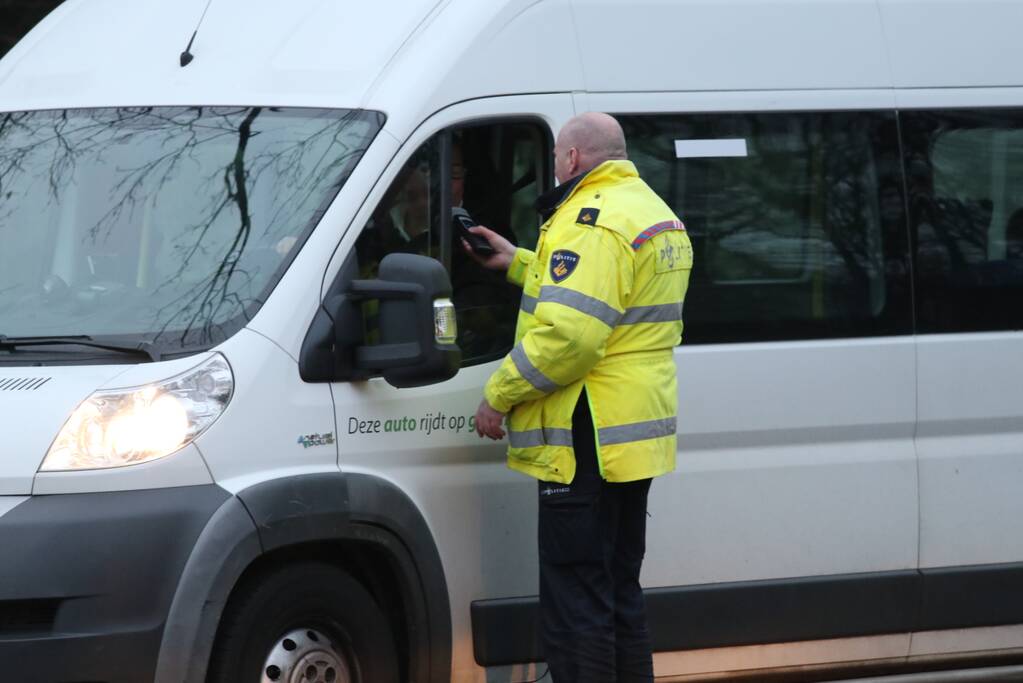 Alcoholcontrole op rotonde