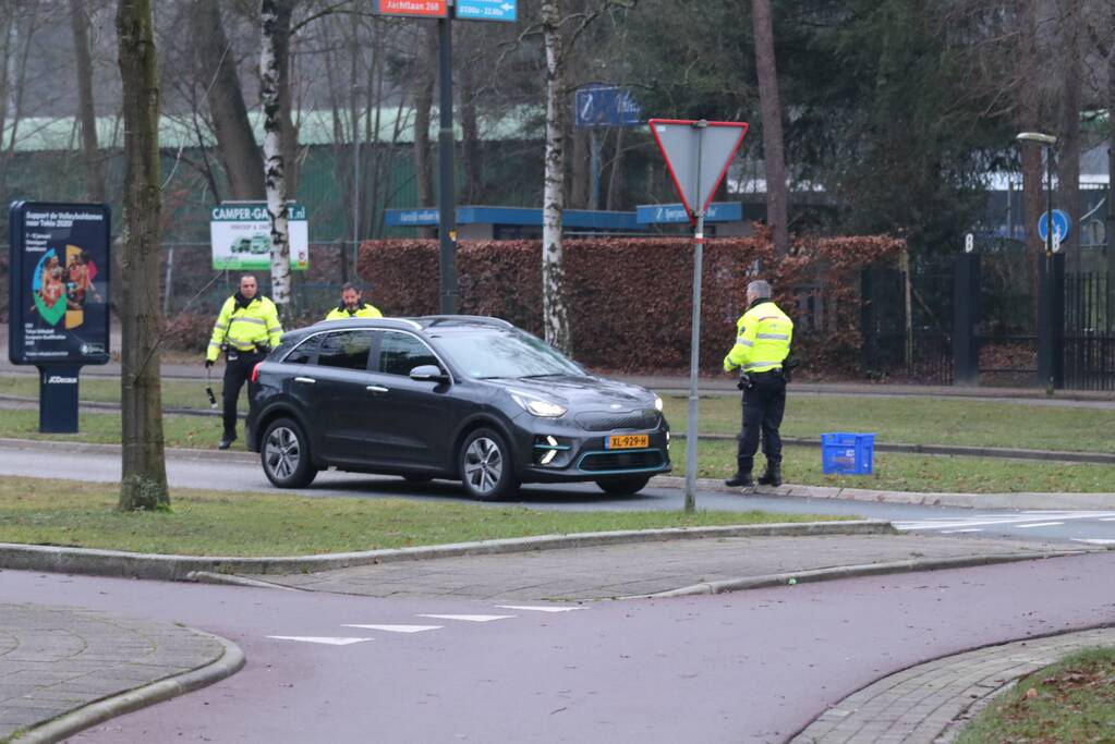 Alcoholcontrole op rotonde