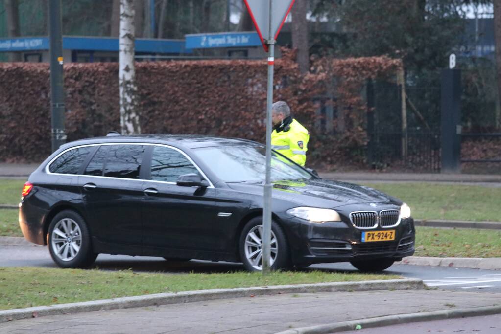 Alcoholcontrole op rotonde
