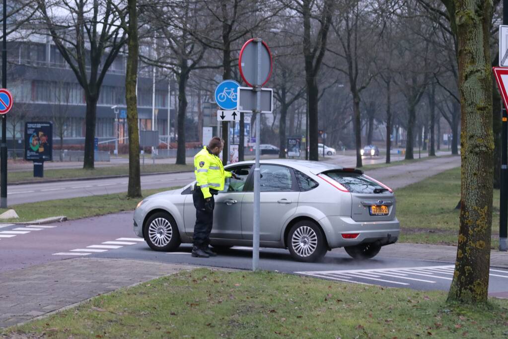 Alcoholcontrole op rotonde