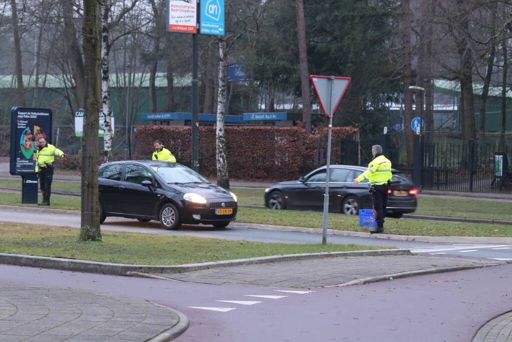 Alcoholcontrole op rotonde
