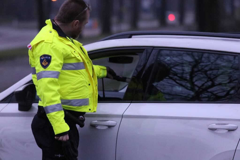 Alcoholcontrole op rotonde