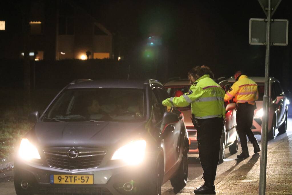 Alcoholcontrole op rotonde