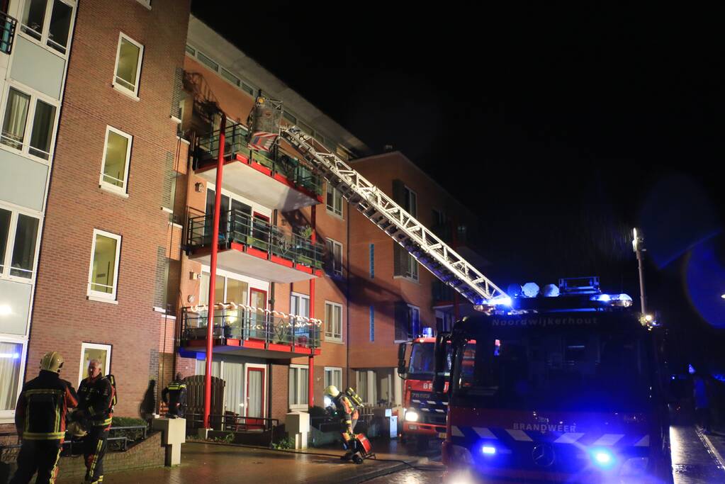 Fikse brand in appartement verzorgingshuis Munnikeweij