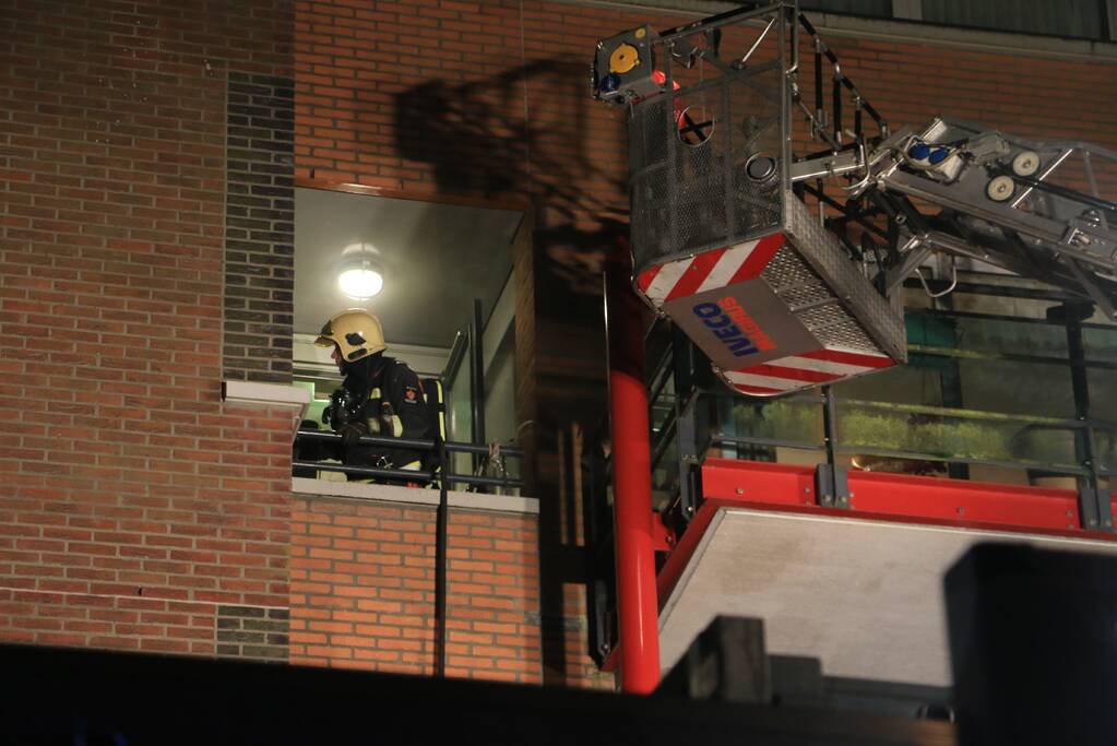 Fikse brand in appartement verzorgingshuis Munnikeweij