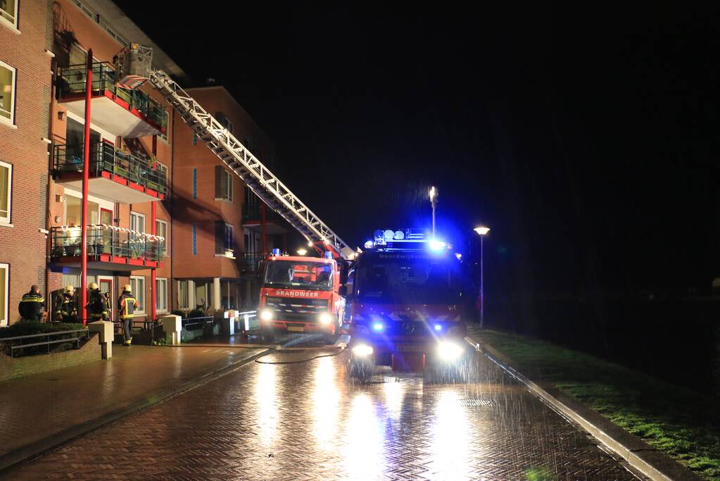 Fikse brand in appartement verzorgingshuis Munnikeweij