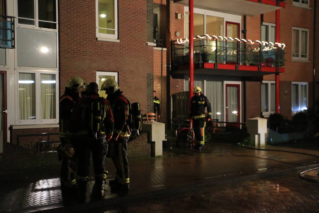 Fikse brand in appartement verzorgingshuis Munnikeweij