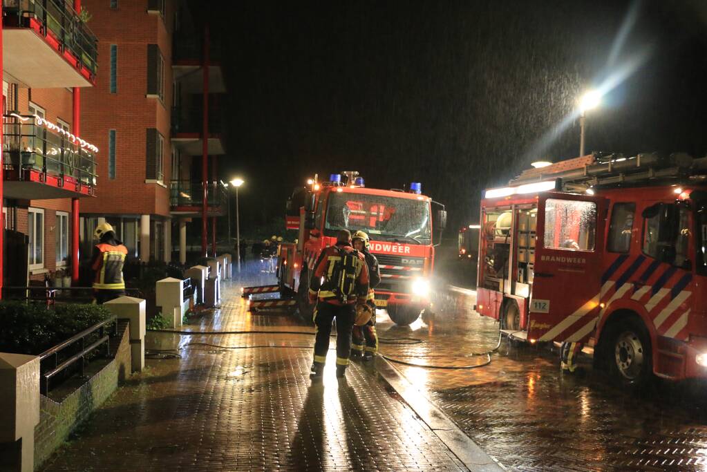 Fikse brand in appartement verzorgingshuis Munnikeweij