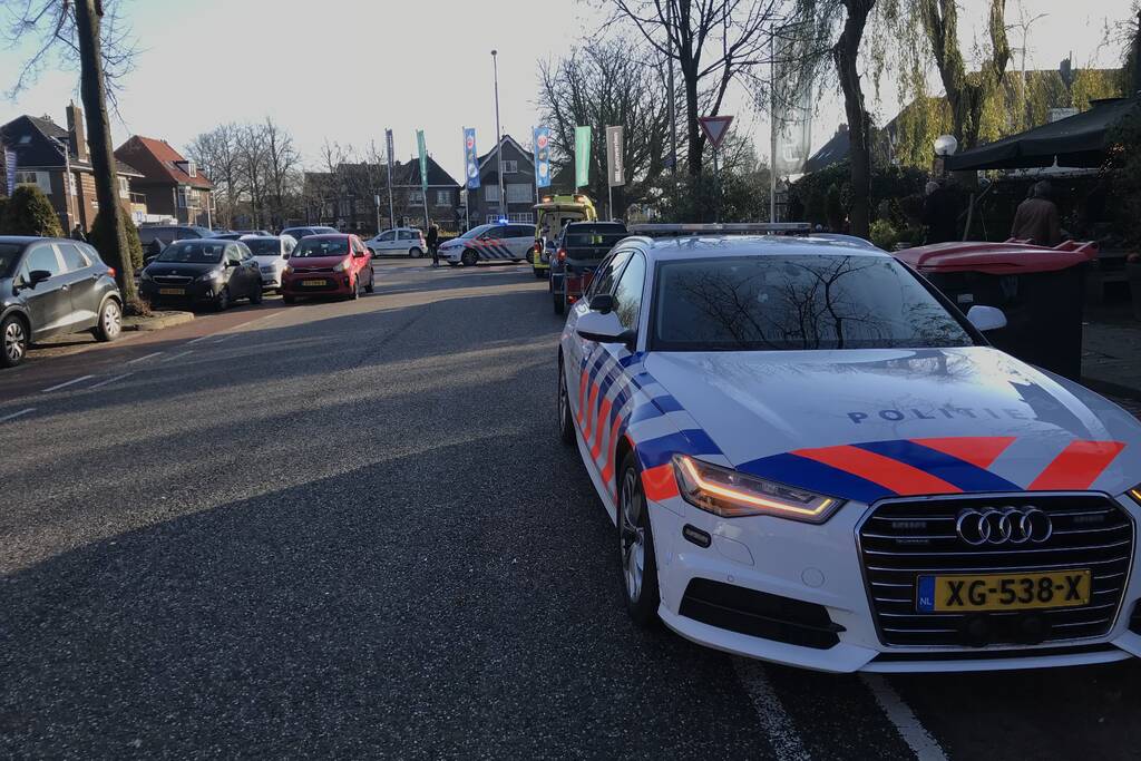 Fietser gewond na aanrijding met auto