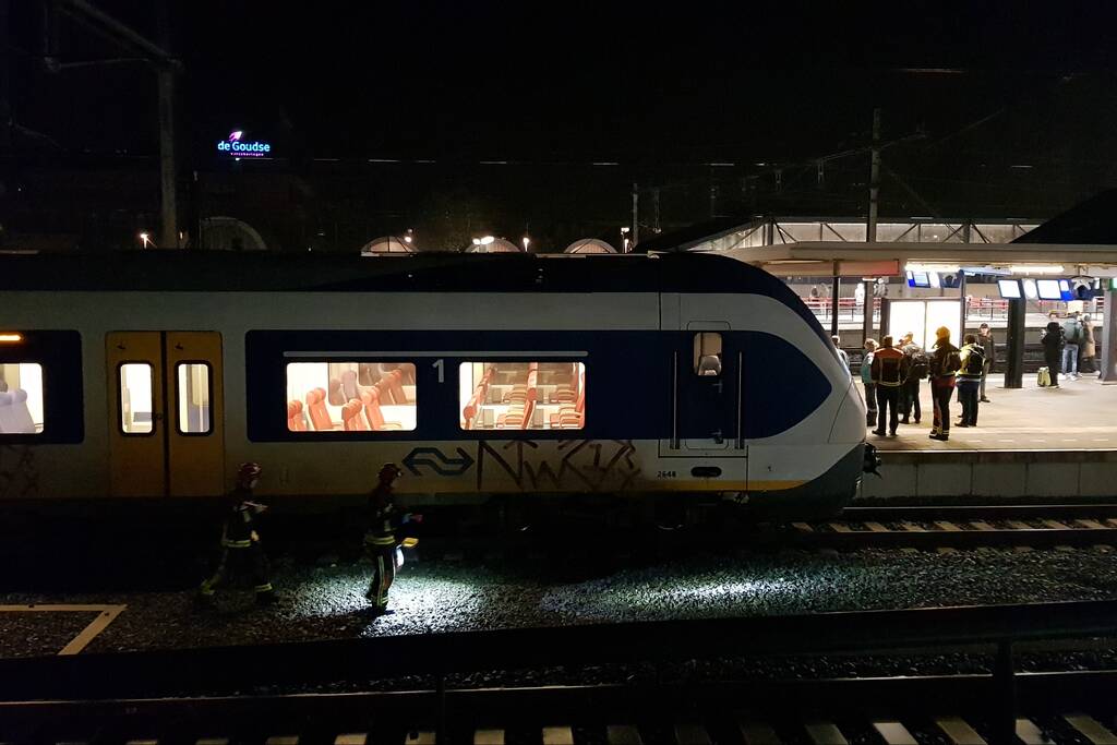 Spoorloper ontkomen aan de dood