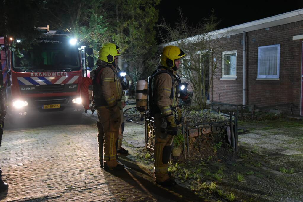 Schuurbrand snel onder controle