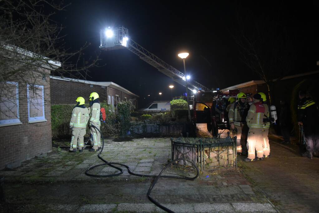 Schuurbrand snel onder controle