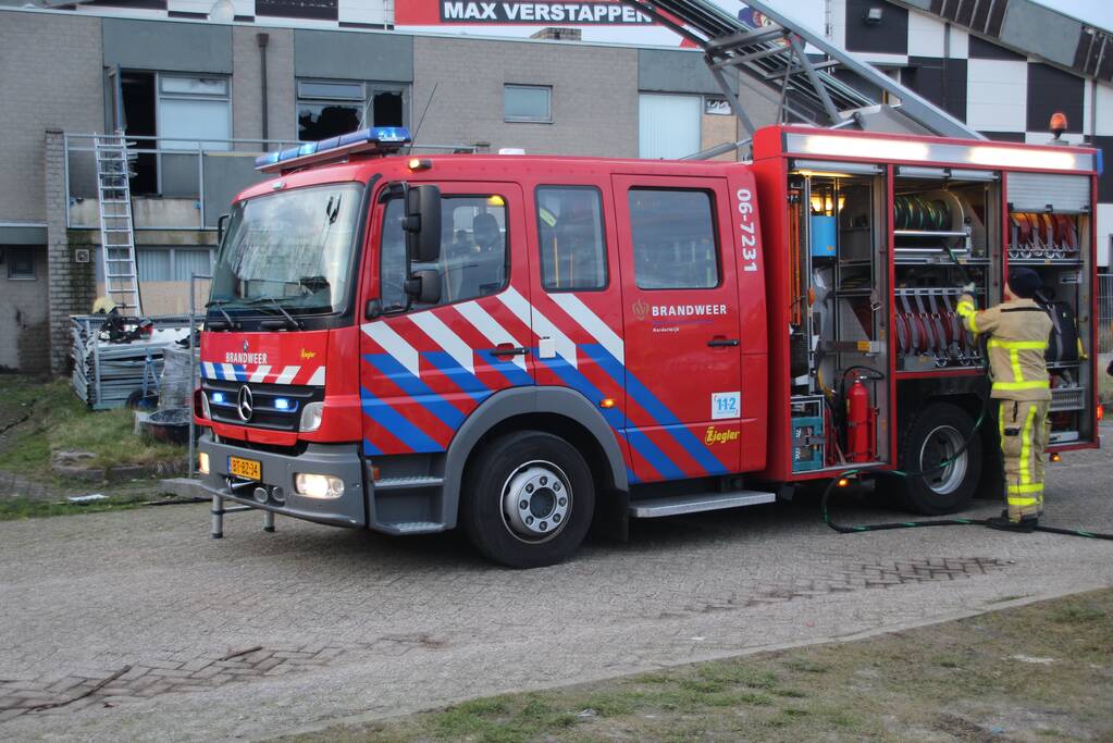 Flinke schade na brand in kantorencomplex Harders Plaza
