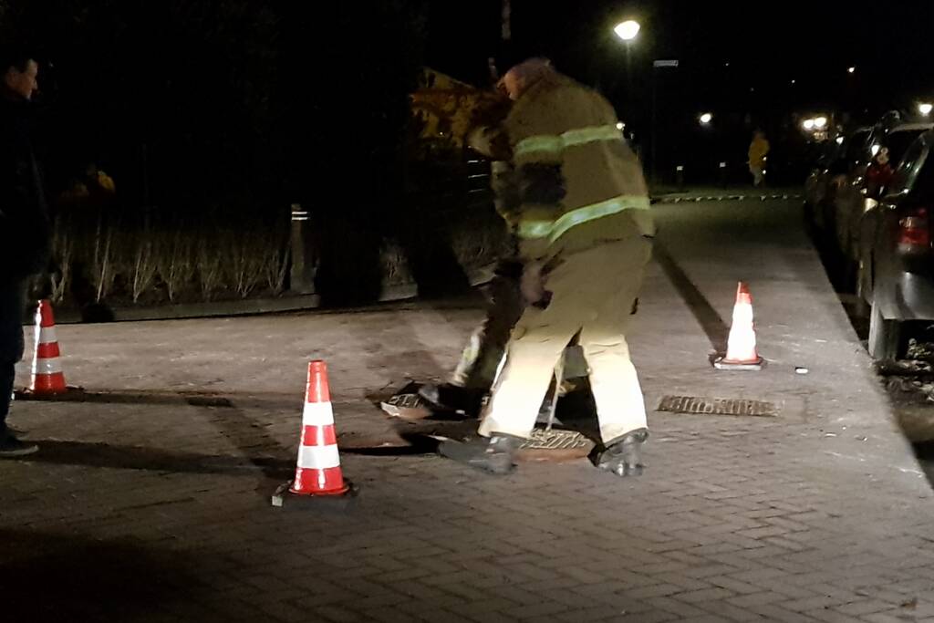 Vreemde lucht in woonwijk