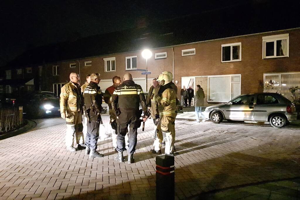 Vreemde lucht in woonwijk