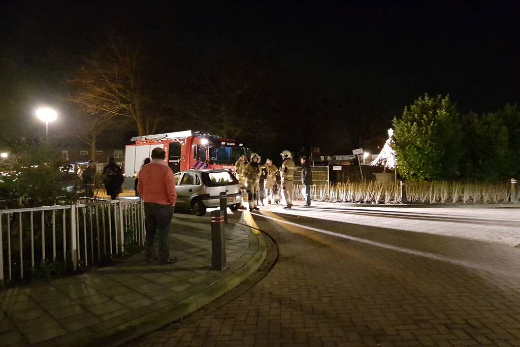 Vreemde lucht in woonwijk