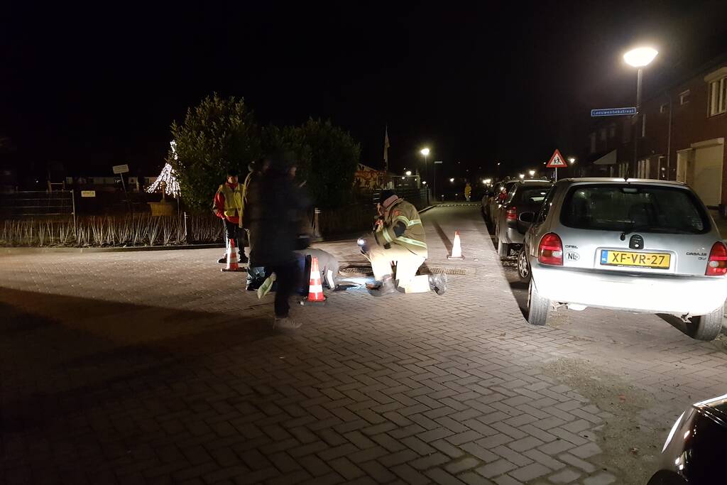 Vreemde lucht in woonwijk